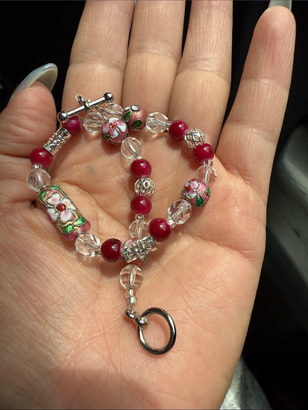 Assorted Multicolor Beaded Anklets - Picture 4 of 16